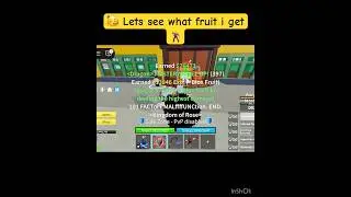 Wait to see which fruit i get in Factory Raid ☠️🔥 Blox Fruits | Roblox #bloxfruits #roblox #gaming