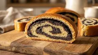 Kysnutý Makovník -  Makový závin (titulky) Video recept | Recepty od Agi