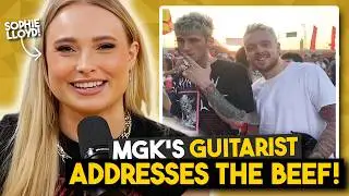 Гитарист Machine Gun Kelly прокомментировал конфликт между MGK и JaackMaate!