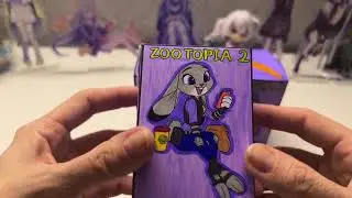 Blind Box  Unboxing | DIY Paper Boxes with Zootopia 2 Squishies