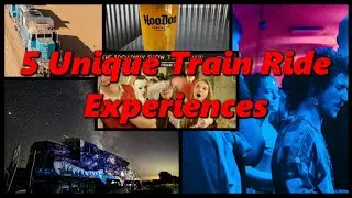 5 of the Most Unique Train Rides Around (One of Which you SHOULD NOT GO ON) | History in the Dark