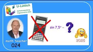 Aufnahmepr&uuml;fung Universit&auml;t L&uuml;ttich - Trigonometrie 024