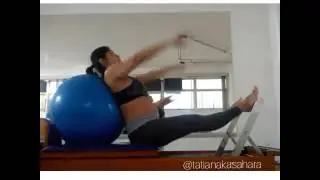 Pilates para gestantes.
