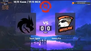 Team Spirit vs. Virtus.pro - DPC EEU 2021/2022 Tour 1: Regional Finals | BO5 @4liver