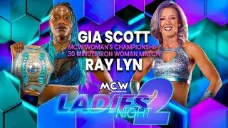 Gia Scott MCW Ladies Night #2 Interview