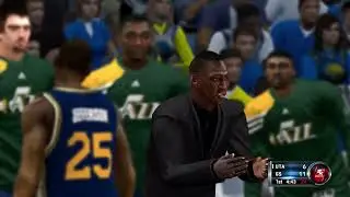 NBA 2K12 Gameplay - Utah Jazz vs Golden State Warriors