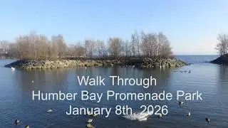 Sunny Winter Walk: Humber Bay Promenade Park to Humber Bay Park West (January 8, 2026)