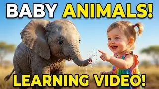 Zoo Visit Learning Video For Toddlers | Baby Animal Videos For Kids