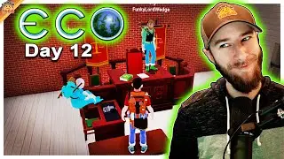 Let's Play ECO: Day 12 - chocoTaco Eco Community Server Gameplay 2023