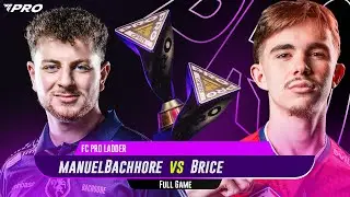 MANUEL BACHOORE VS BRICE IN PRO LADDER (INTENSE GAME AND RAGE QUIT ) FC26 PRO