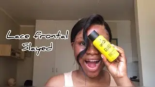 HOW TO: Install a lace frontal using GOT2B GLUED || South African Youtuber