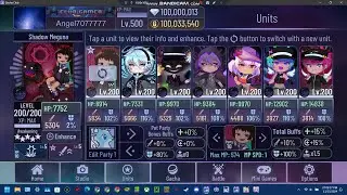 Playing With My Gacha Club Strongest Units Part 2 #angel gaming 707