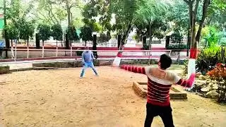 INTERNATIONAL LEVEL💀 VS NATIONAL LEVEL BADMINTON PLAYER☠️