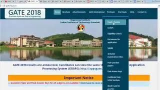 MAD# GATE Website, Age Limit, B.Tech Marks criteria,GATE Syllabus
