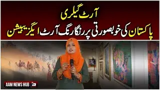 Art Gallery in Lahore || Sceneries just like a Real environment