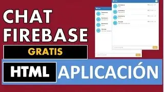 Chat simple con firebase, base de datos (fácil, sencillo y rápido)