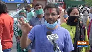 Residents of Delhi's Dwarka protest over water scarcity