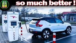 Charging the 2024 Polestar 2 / Volvo XC40 / C40 79 kWh is amazing!