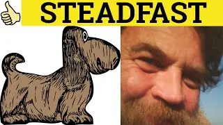 Значение слова Steadfast &mdash; Определение Steadfast &mdash; Значение слова Steadfast &mdash; Примеры Steadfast