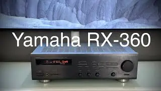 Yamaha RX 360 natural sound stereo receiver inside Test