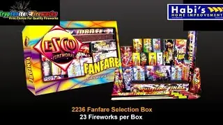 Fanfare Selection Box - 2236 | Kryptonite Fireworks