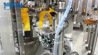 Machine de conditionnement de fruits et l&eacute;gumes Doypack pour gel&eacute;e de piment, framboise et baies