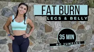 FAT BURN LEGS & BELLY | NO JUMPING | NO REPEAT | ALPHA WORLD FITNESS