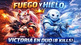 FUEGO Y HIELO 🔥❄️ | KIMIKO + GLACIAR GANAN EN DUO (8 KILLS)