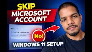Windows 11 OOBE: Skip Microsoft Account & Create Local Account