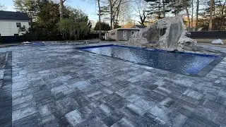 St  James Waterfall Rockslide w/ Hot Tub, Firepit & Pavers