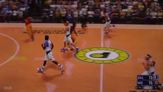 NBA2K: Indiana Pacers vs Dallas Mavericks (Buzzer Beater)