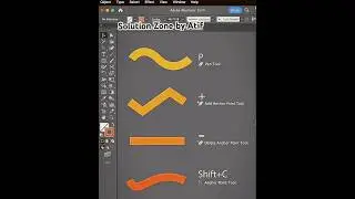 Shortcut tools in Adobe illustrator #ytvideo #shortsfeed #art #viralvideo #shortcuts #viralvideo