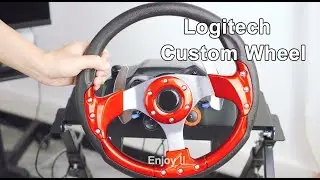 How to: Install Custom Steering Wheel to Logitech G29 G920 Tutorial