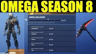The MAX OMEGA CHALLENGES in Season 8 - Fortnite Battle Royale Omega Lights Challenges Return