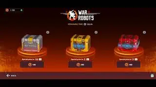 War Robots - Silver Chest & Neo Tortuga Special Delivery