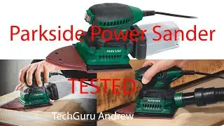 Parkside Power Sander PPS 200 C2 REVIEW