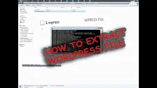 how to extract data from wordpress backup file .wpress