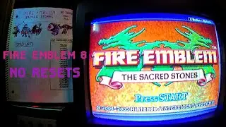 Fire Emblem Sacred Stones - IRONMAN NO RESETS - GBA - Chapter 16 Ruled by Madness