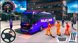 Police Prisoner Bus  Transport - Simulator - Android Gameplay