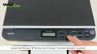 Anleitung Toner Reset TN-1050 f&uuml;r Brother DCP-1510/1512/1601/1610/1612/1616