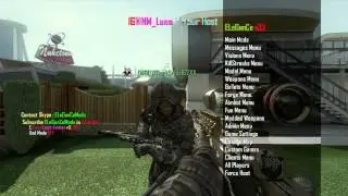 Black Ops 2 Mod Menu Gameplay (Live Stream)