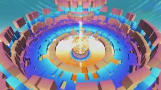 4K Retro Reactor - Moving background #AAVFX Old Gaming Style