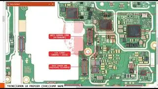 TECNO CAMON 18 PREMIER (CH9) ON-BOARD COMPONENTS NAMES