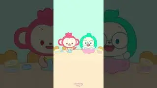 Mix mix the SLIME❤︎ | Baby Sensory | Pinkfong and Hogi #Shorts