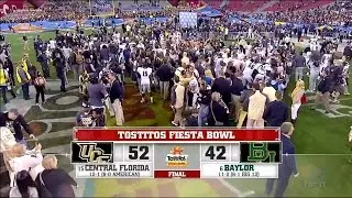 Baylor Bears vs University of Central Florida Knights Fiesta Bowl 1-1-2014