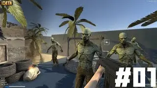 (Unity3d) Our Call Of Duty Zombie game #01