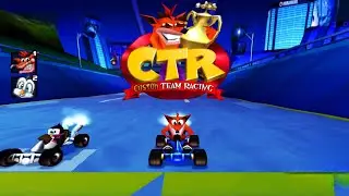 CTR Crash Team Racing: Custom Bot Mod: Neon City God