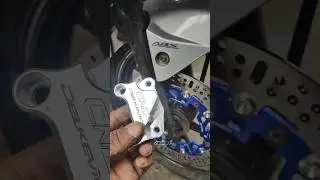 GSXR CND Disk Genma Footrest installation accessories Modification#gsxrlife#gsxr#cnd #modify #GENMA