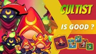 HOW TO PLAY CULTIST LVL 9 RUSH ROYALE 2024 ! | RUSH ROYALE TUTORIAL BEST DECK