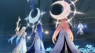 Three Moon Sisters : Aria , Sonnet , Canon & Columbina Part II | Genshin Impact Ver 6.3 - Cutscenes